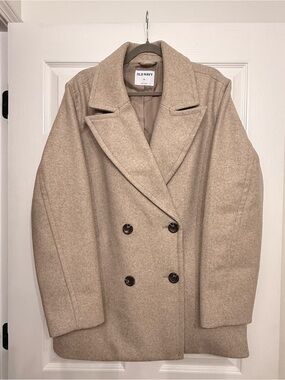 Old Navy Camel Tan Double Breasted Peacoat Women's XL